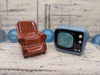 Recliner and TV - Mini Salt and Pepper Set
