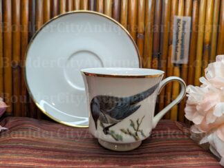 Berkeley House Scrub Jay Teacup and Saucer