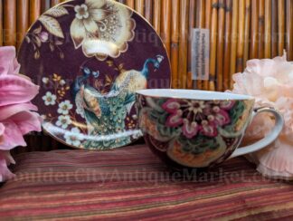 Grace Peacock Teacup and Saucer