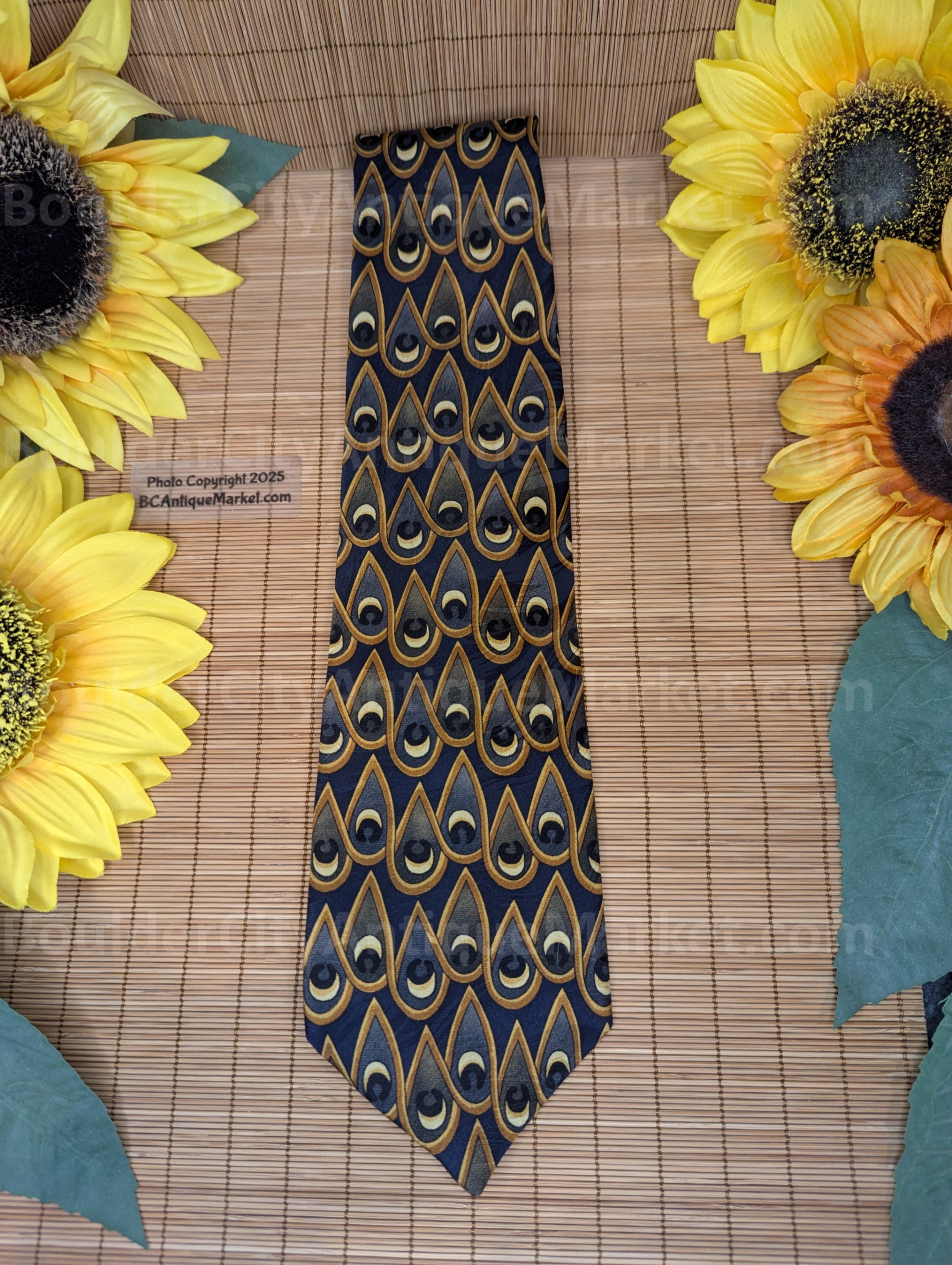 Roth Peacock Inspired Tie
