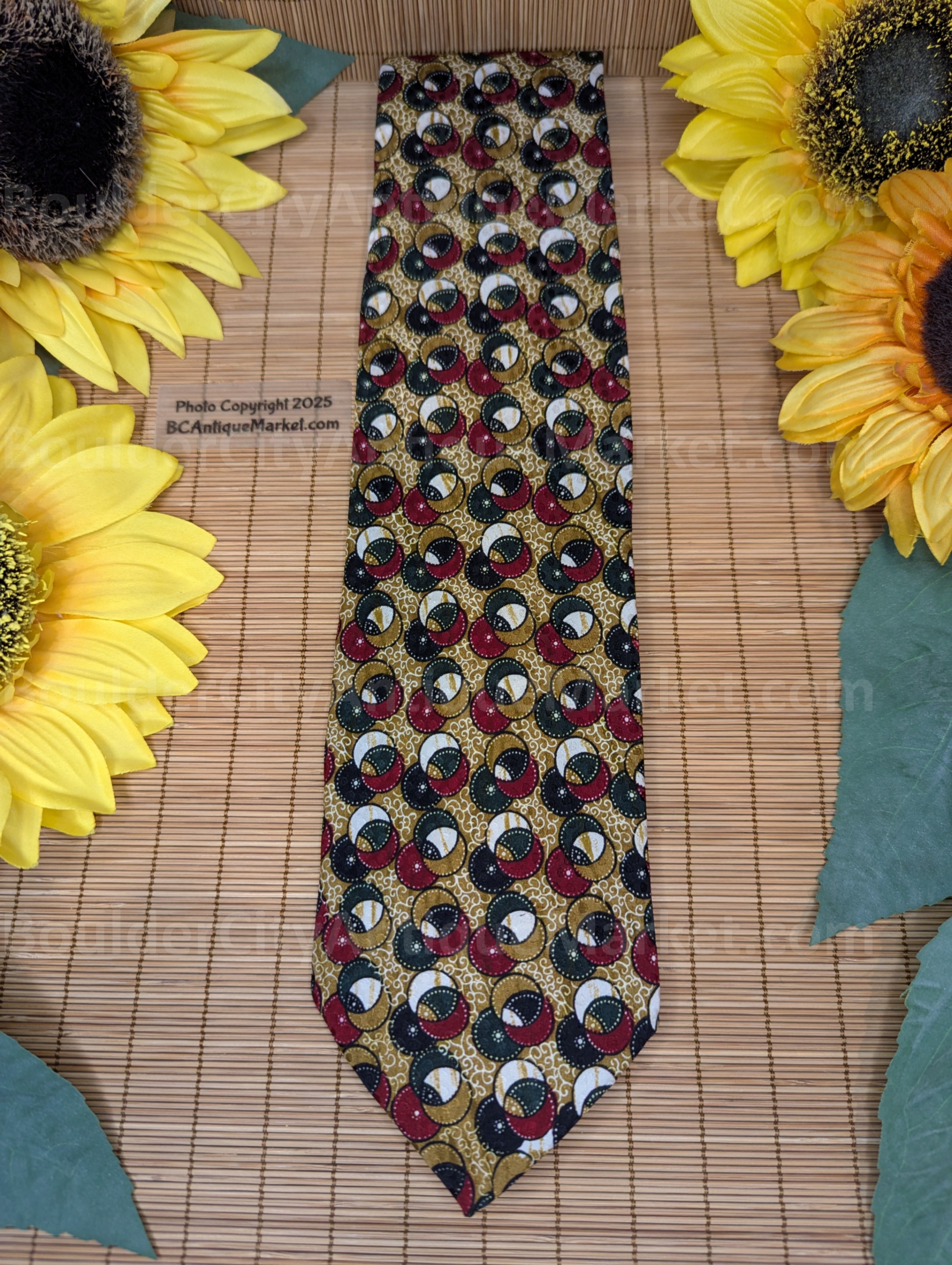 Medici Circle Pattern Tie