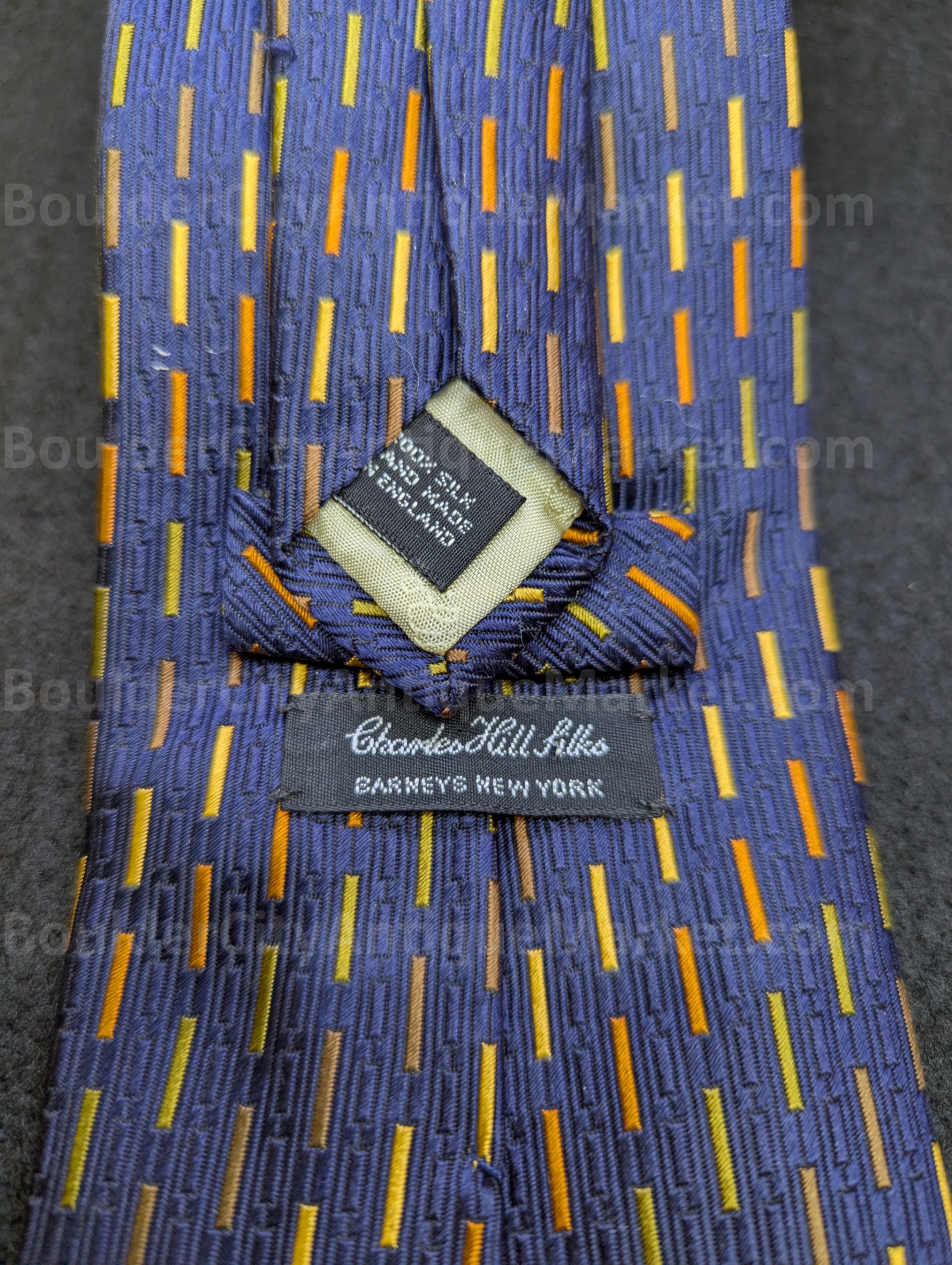 Barney's Multicolor Silk Tie - Image 4
