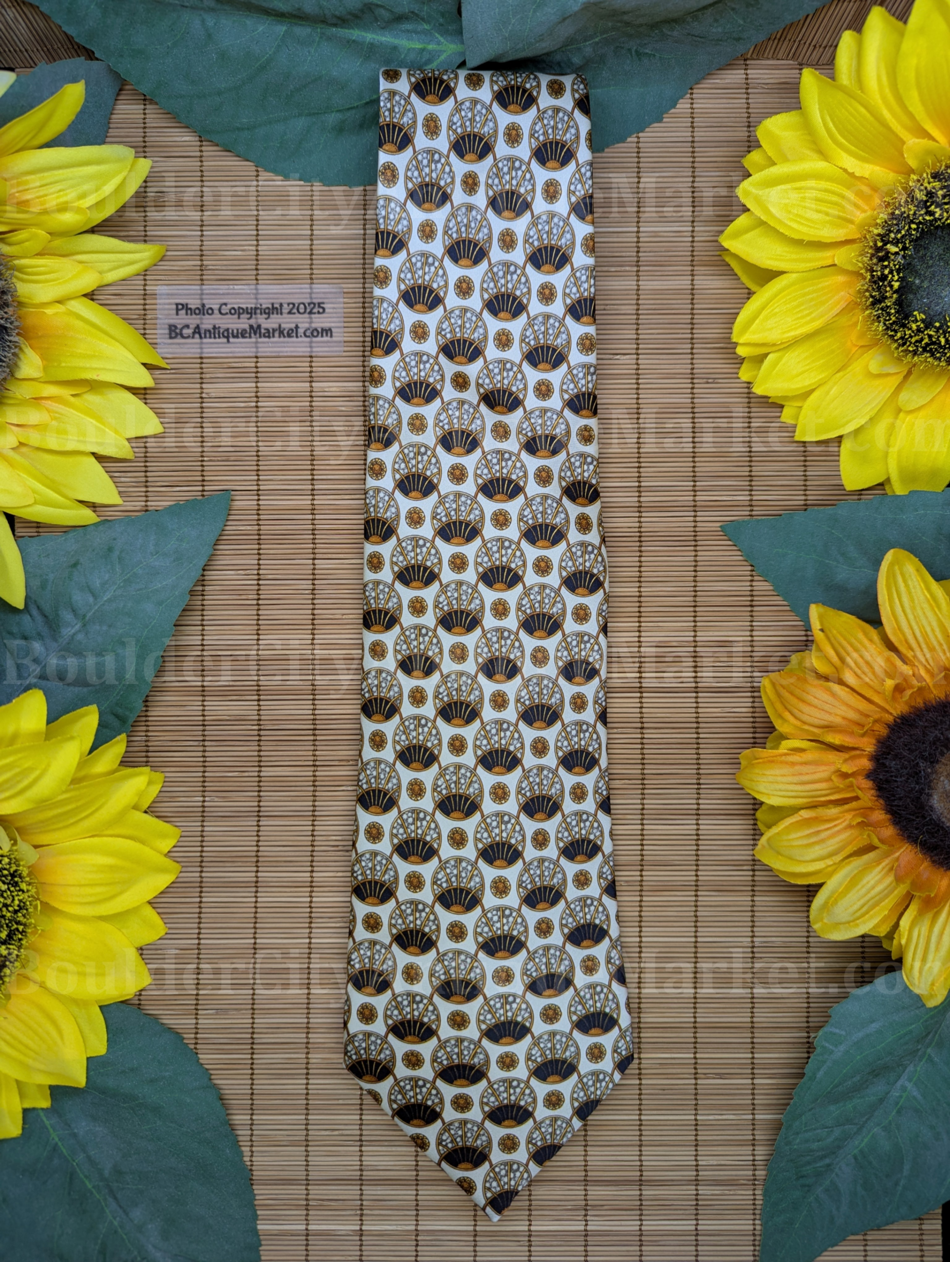 Lanvin Bubble Pattern Tie