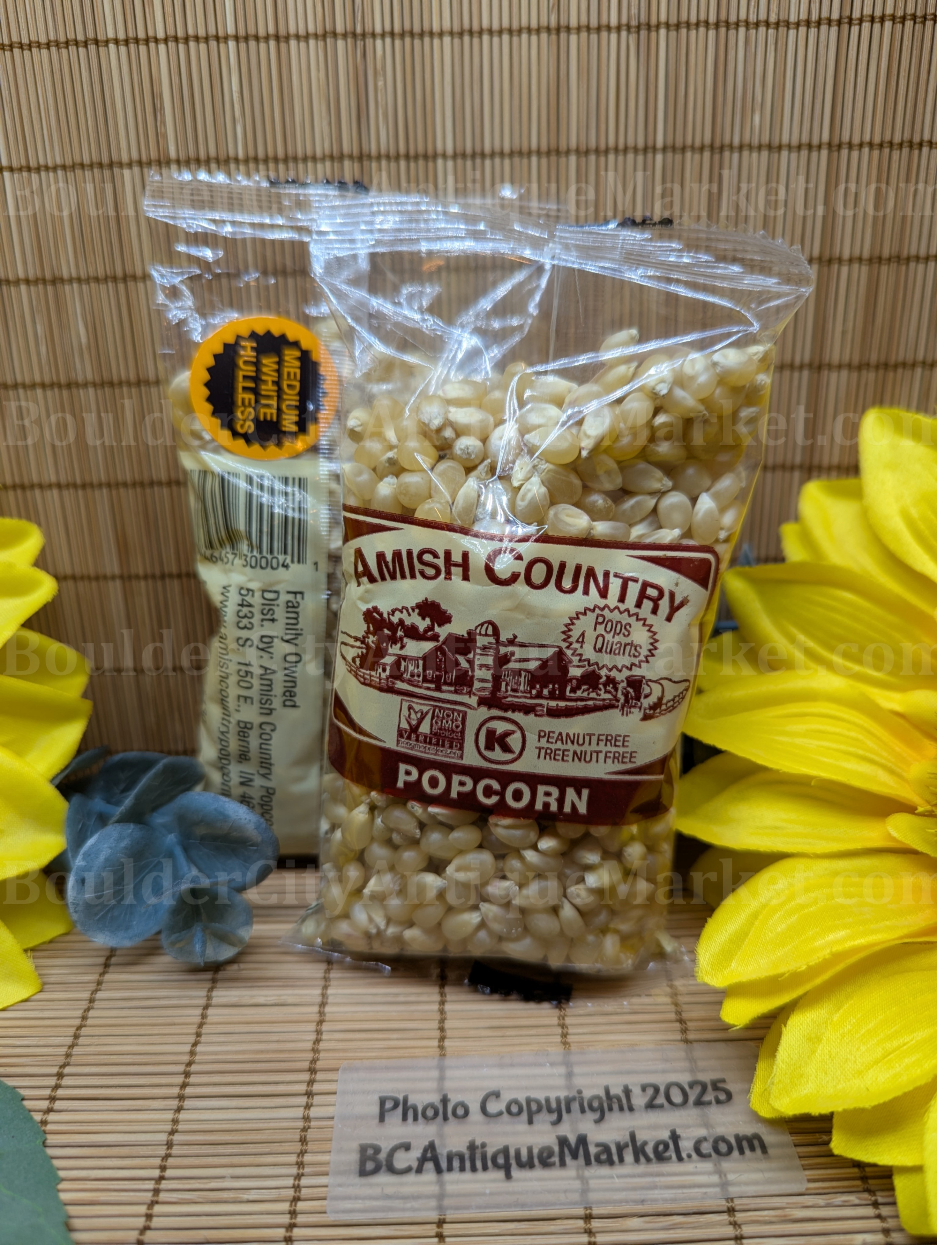 Amish Country Medium White Popcorn 4-ounce bag
