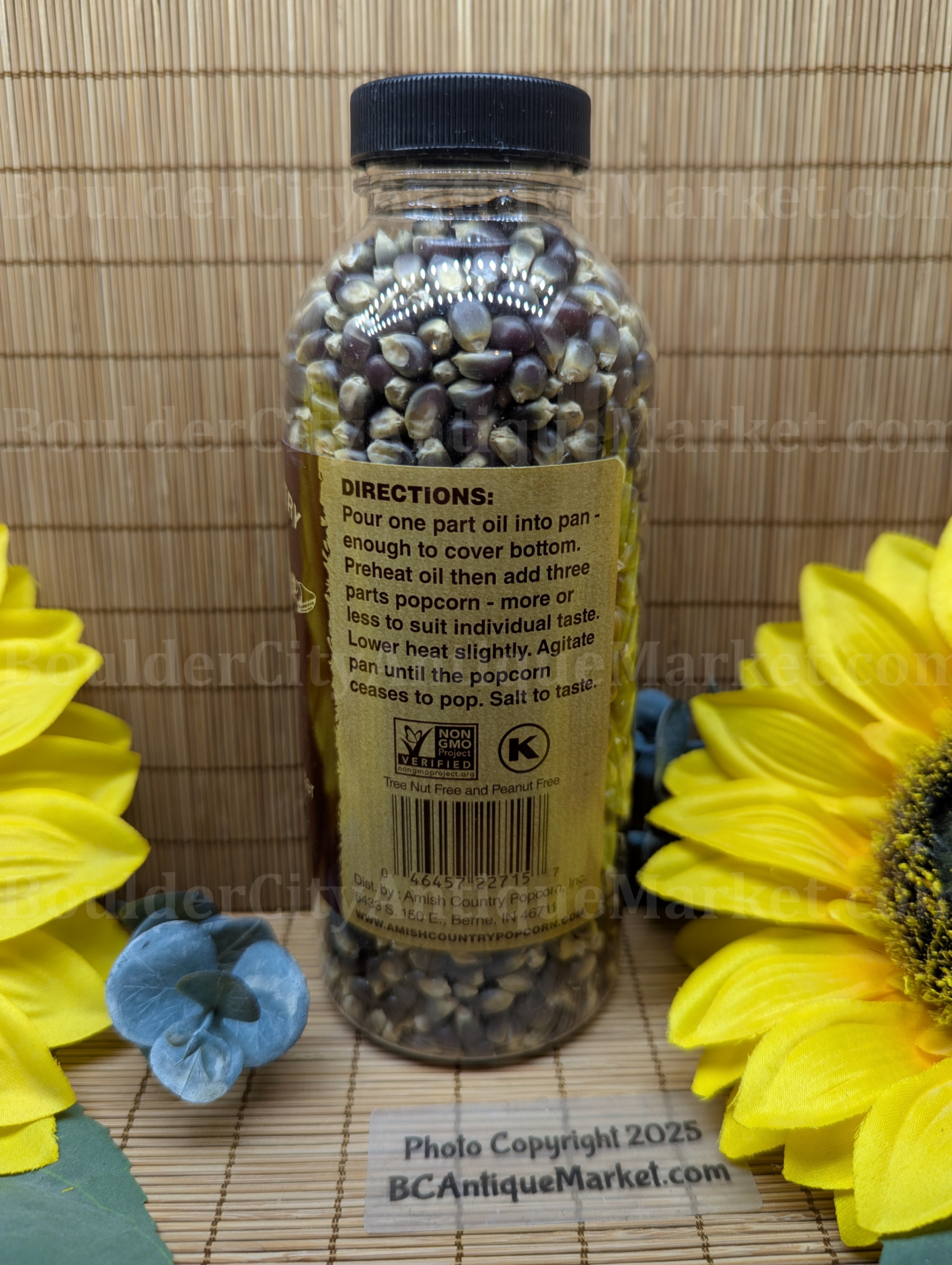 Amish Country Blue Popcorn 14-ounce bottle - Image 2