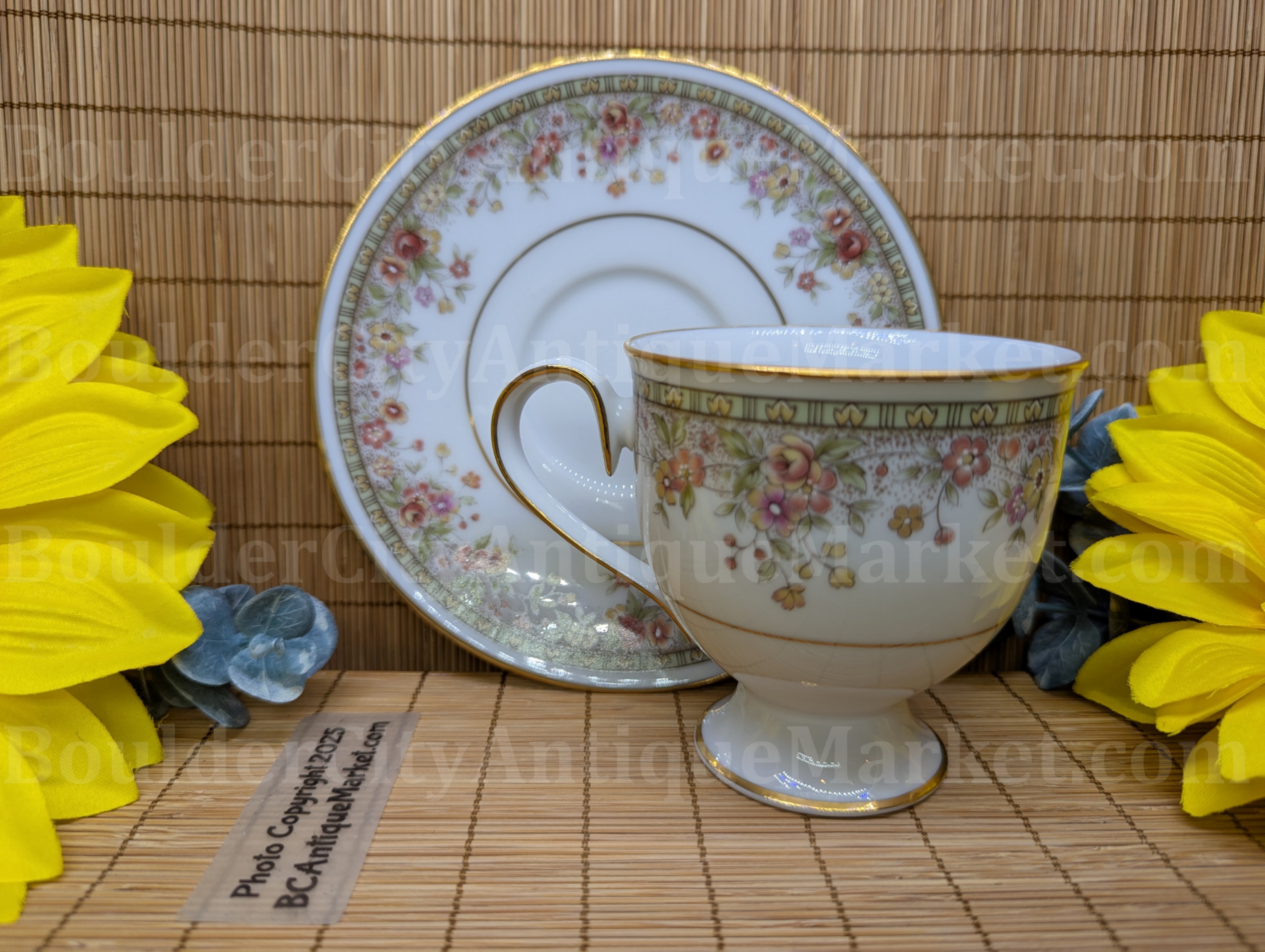 Noritake Ireland Morning Jewel Teacup and Saucer