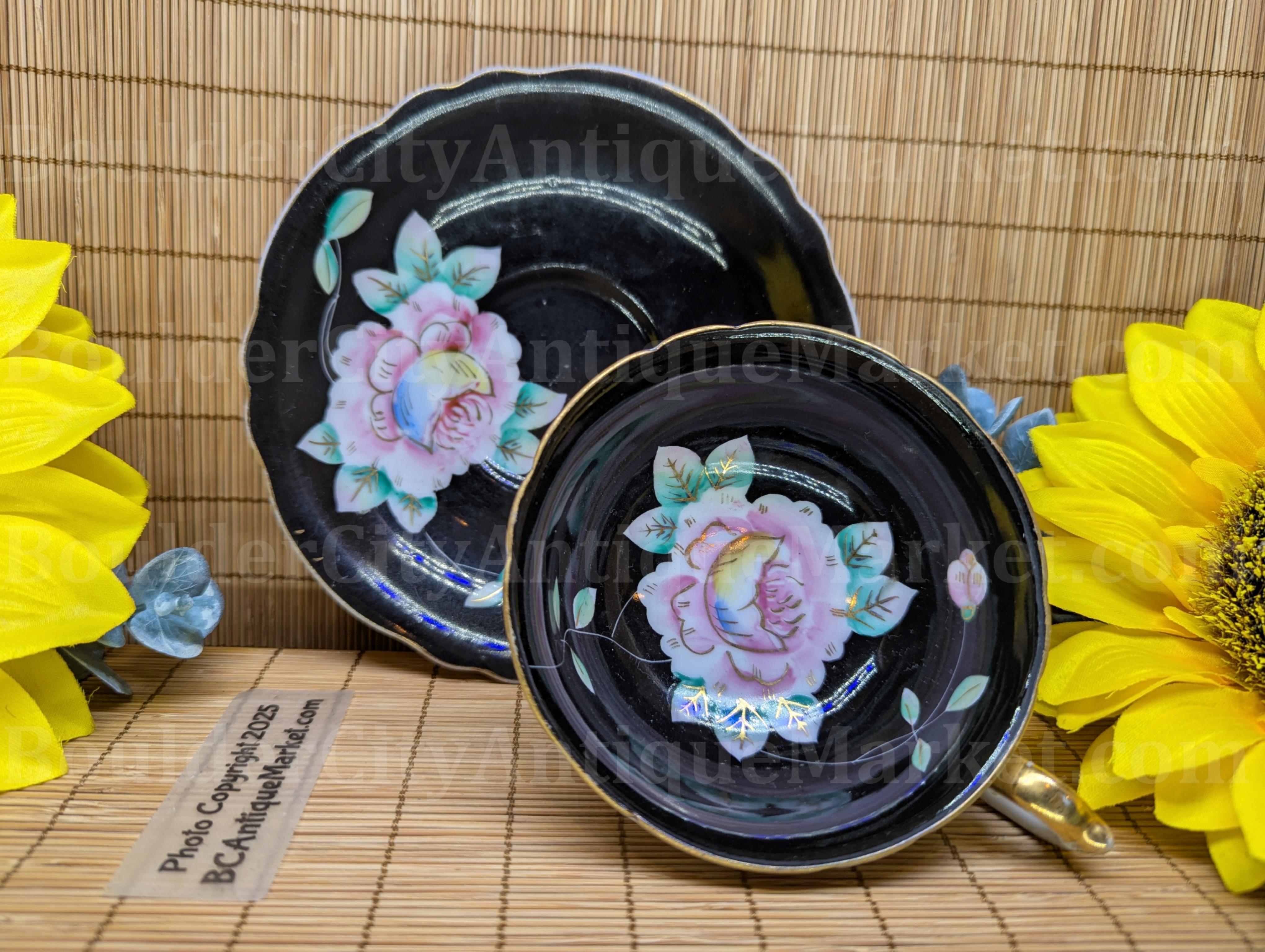 Prince China Rose Made In Occupied Japan Teacup and Saucer