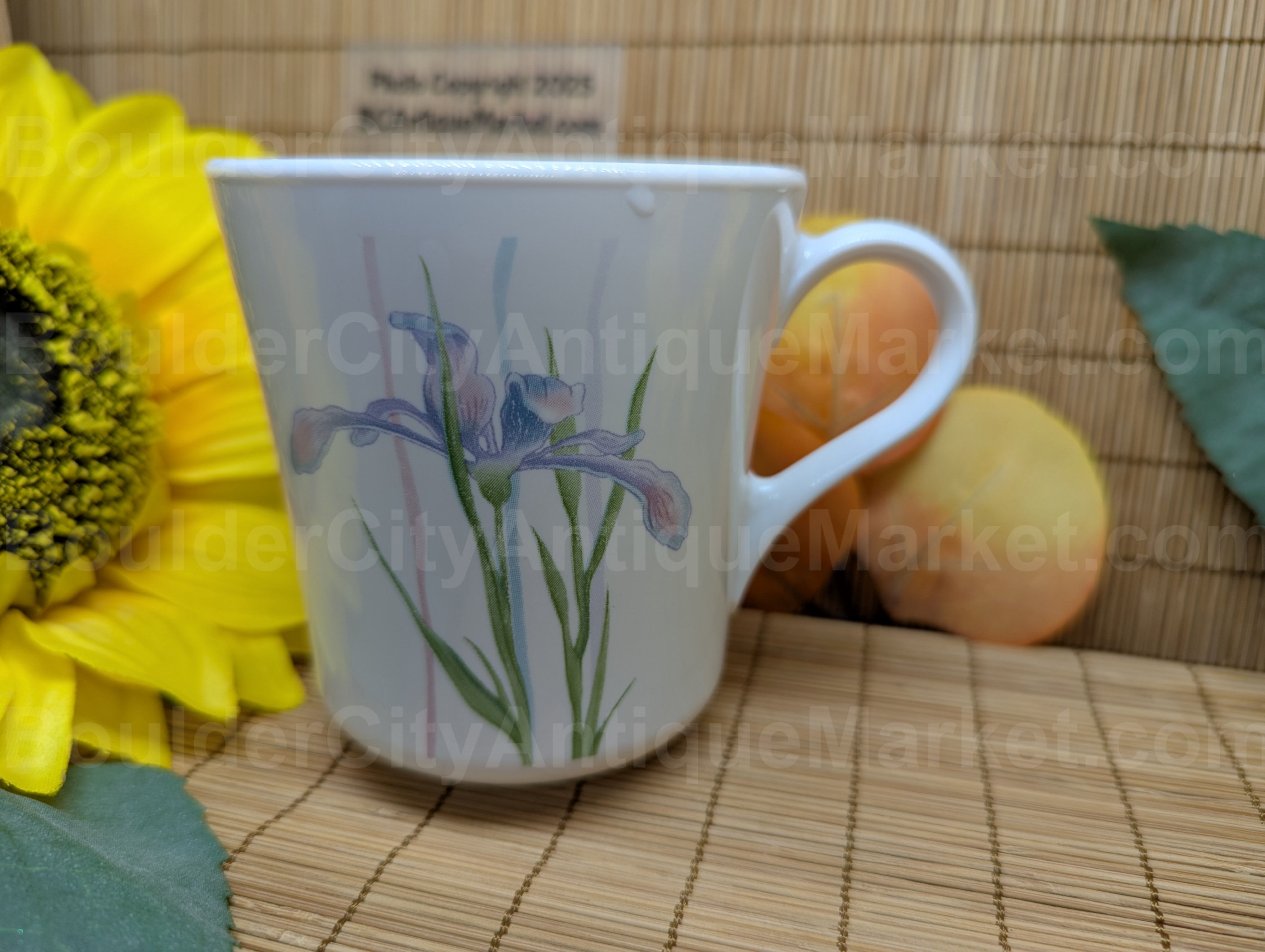 Corning Shadow Iris Coffee Cup