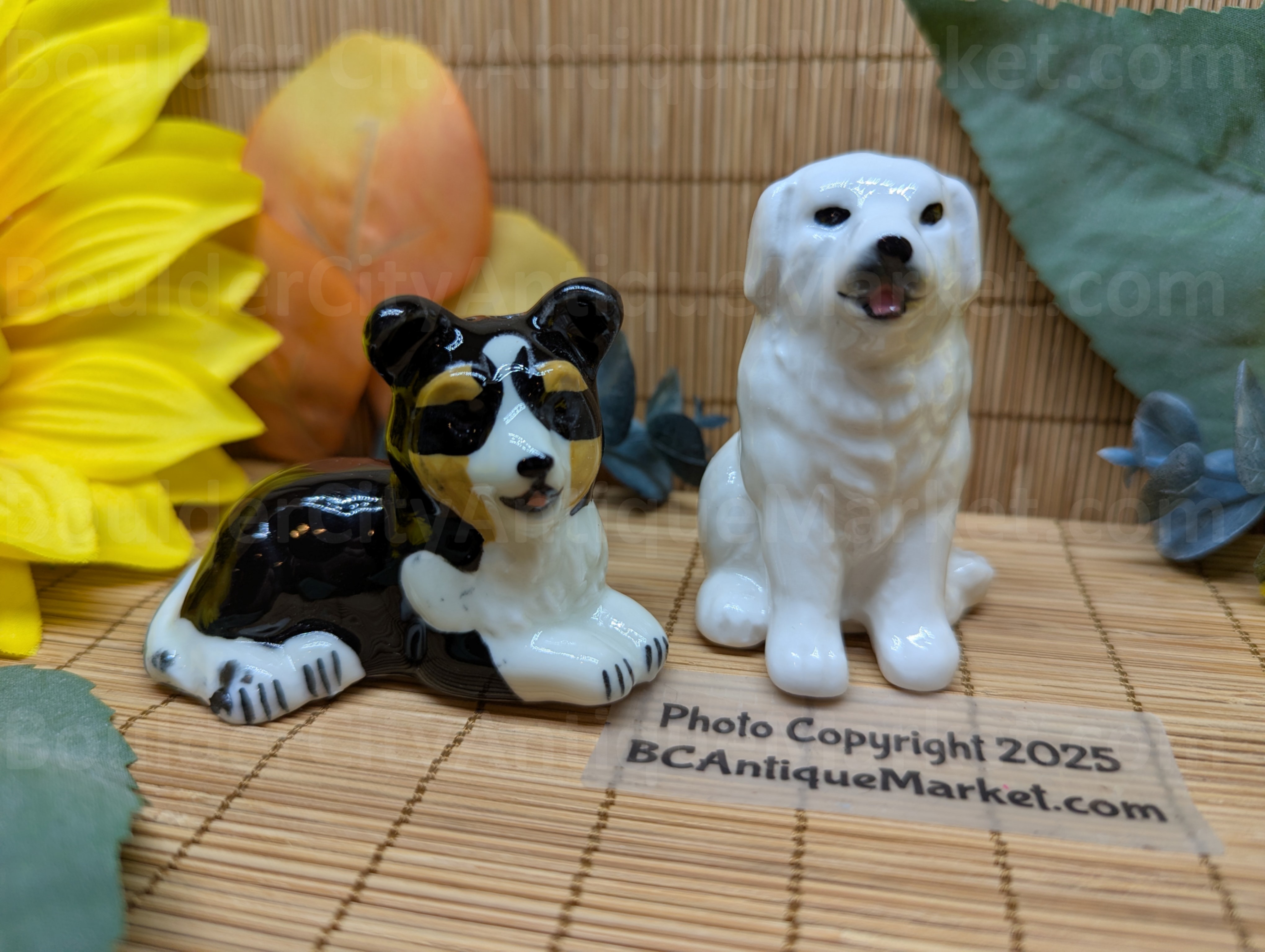 Great Pyrenees and Herding Dog Small Salt and Pepper Set