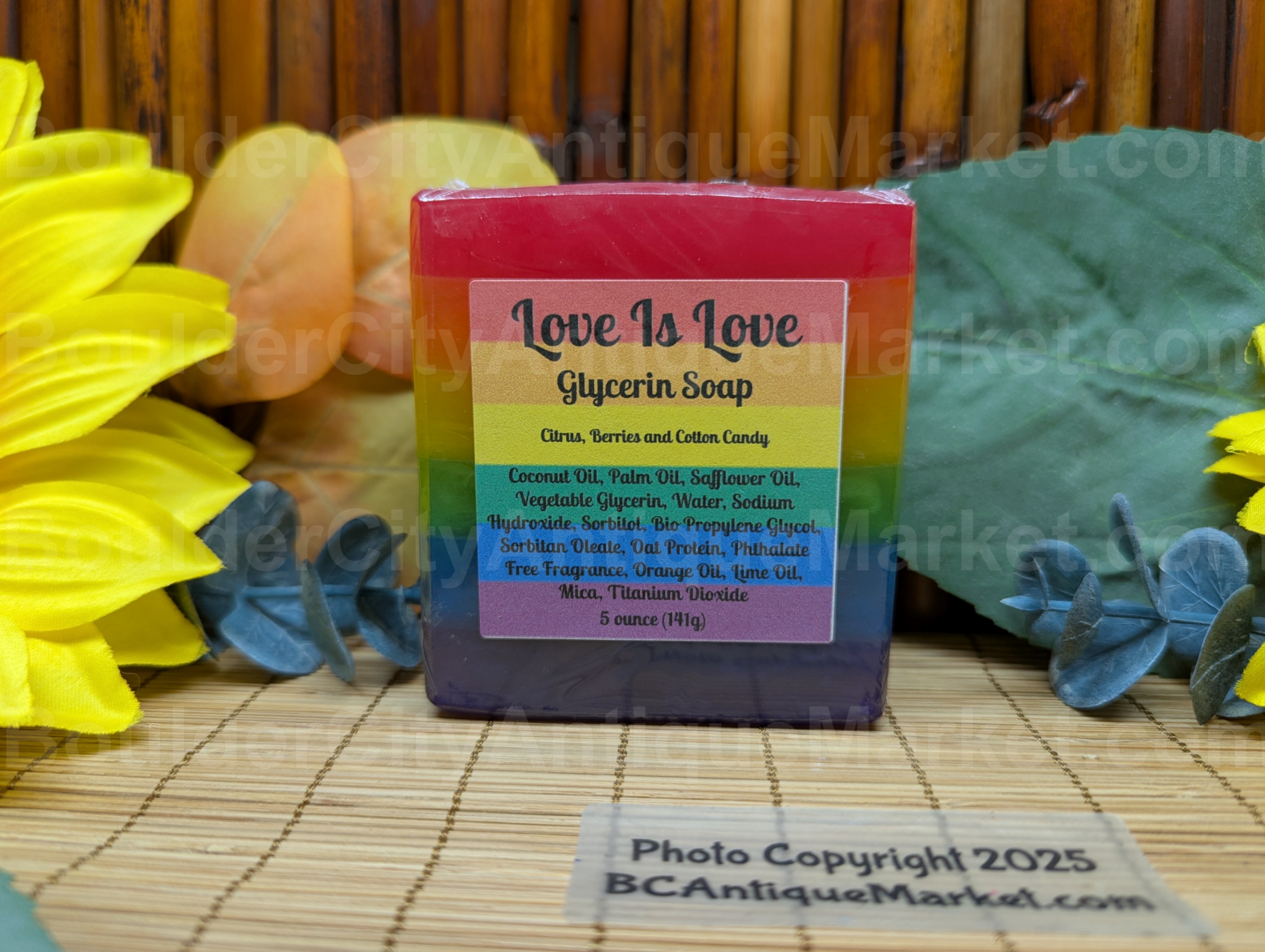 Love Is Love Glycerin Soap