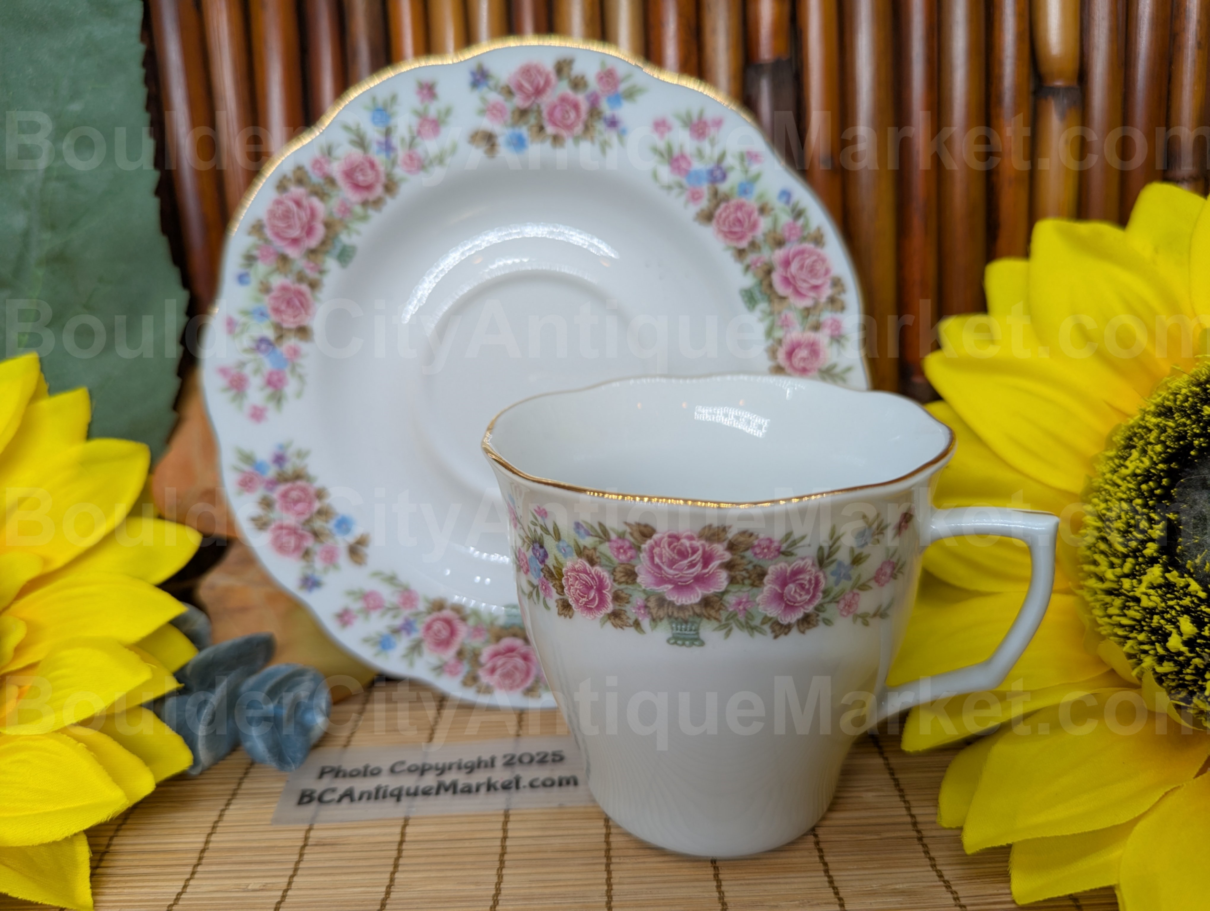 Remington Red Sea Teacup and Saucer