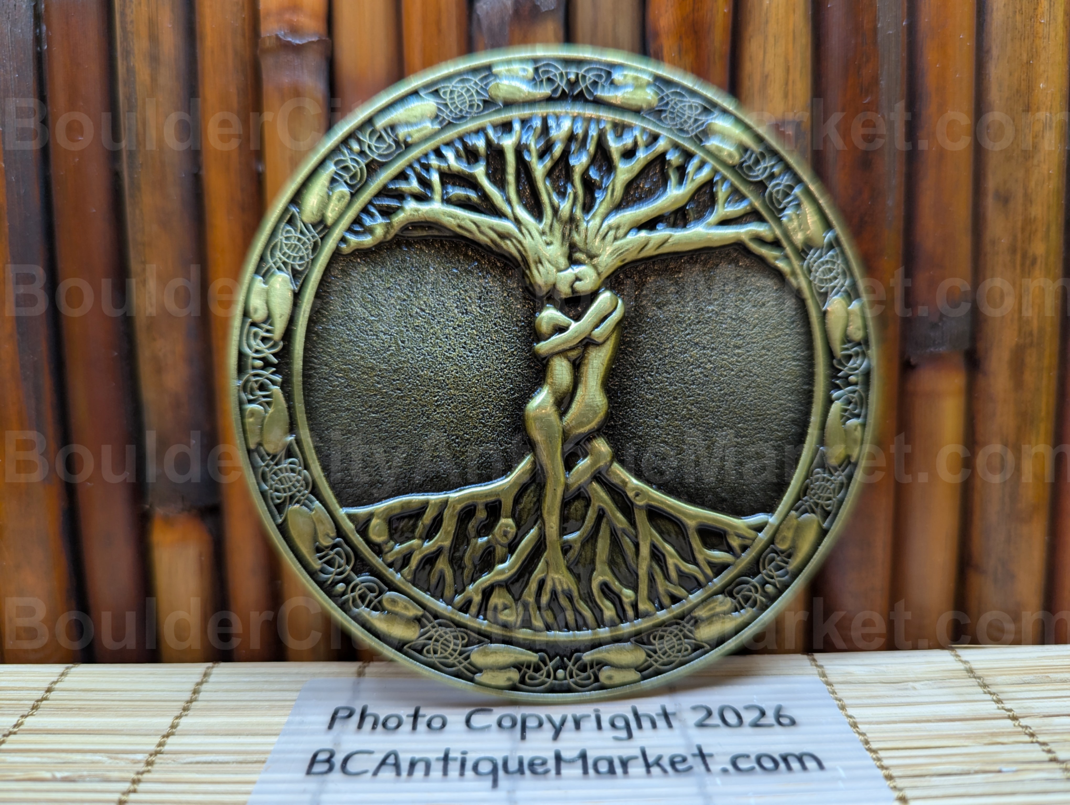 Lovers Tree of Life Belt Buckle