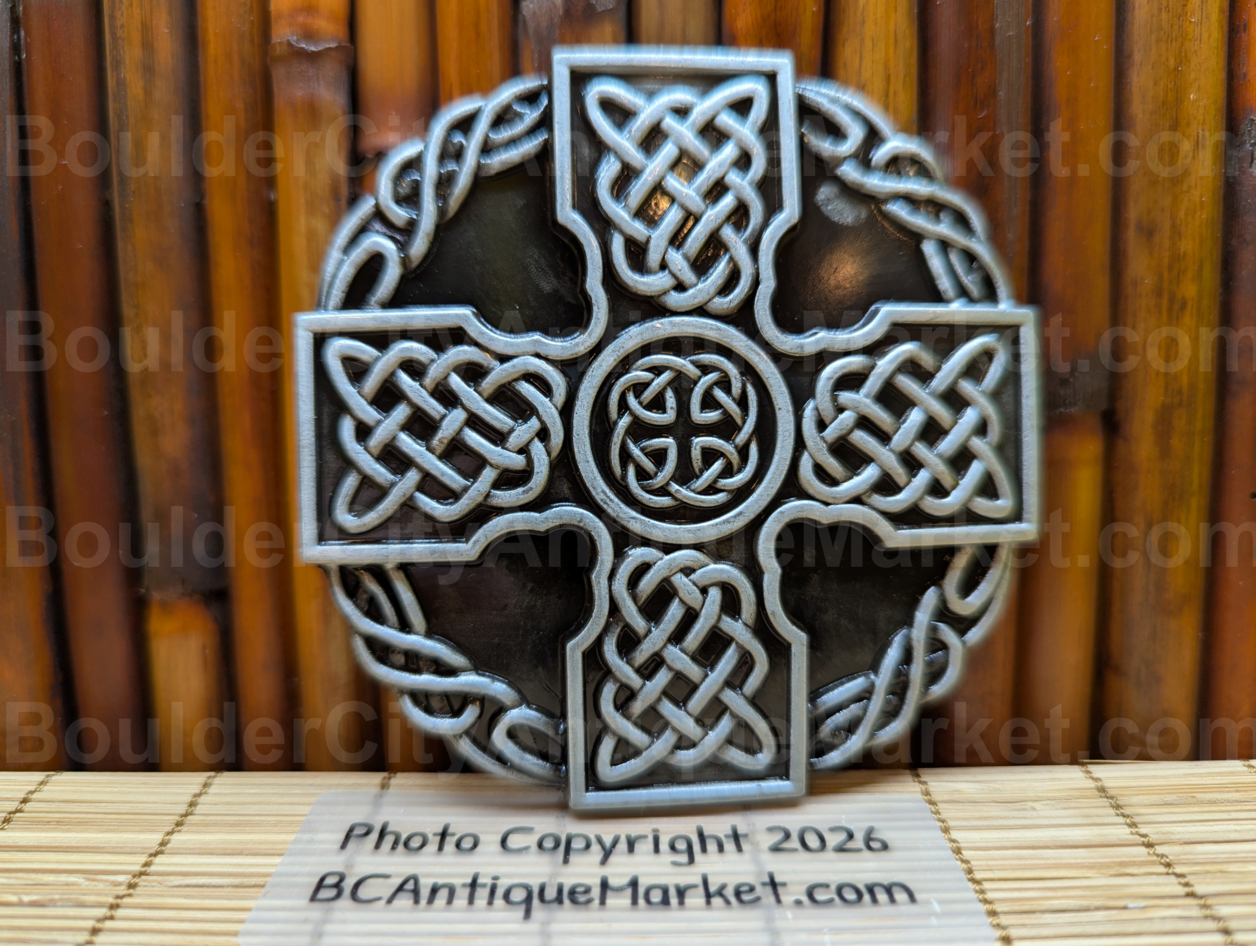 Celtic Cross Belt Buckle