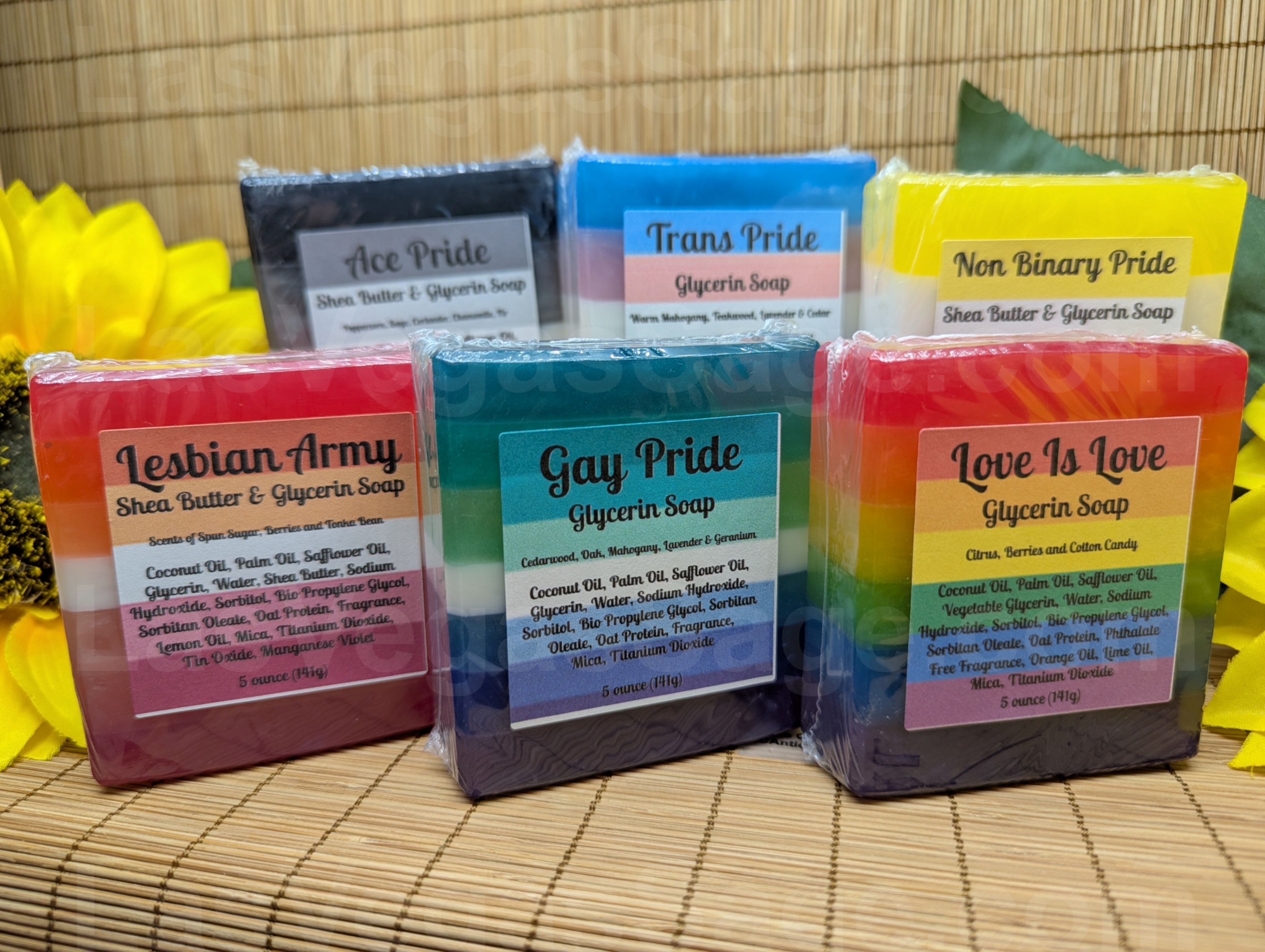 Pride Glycerin and Glycerin Mix Soaps