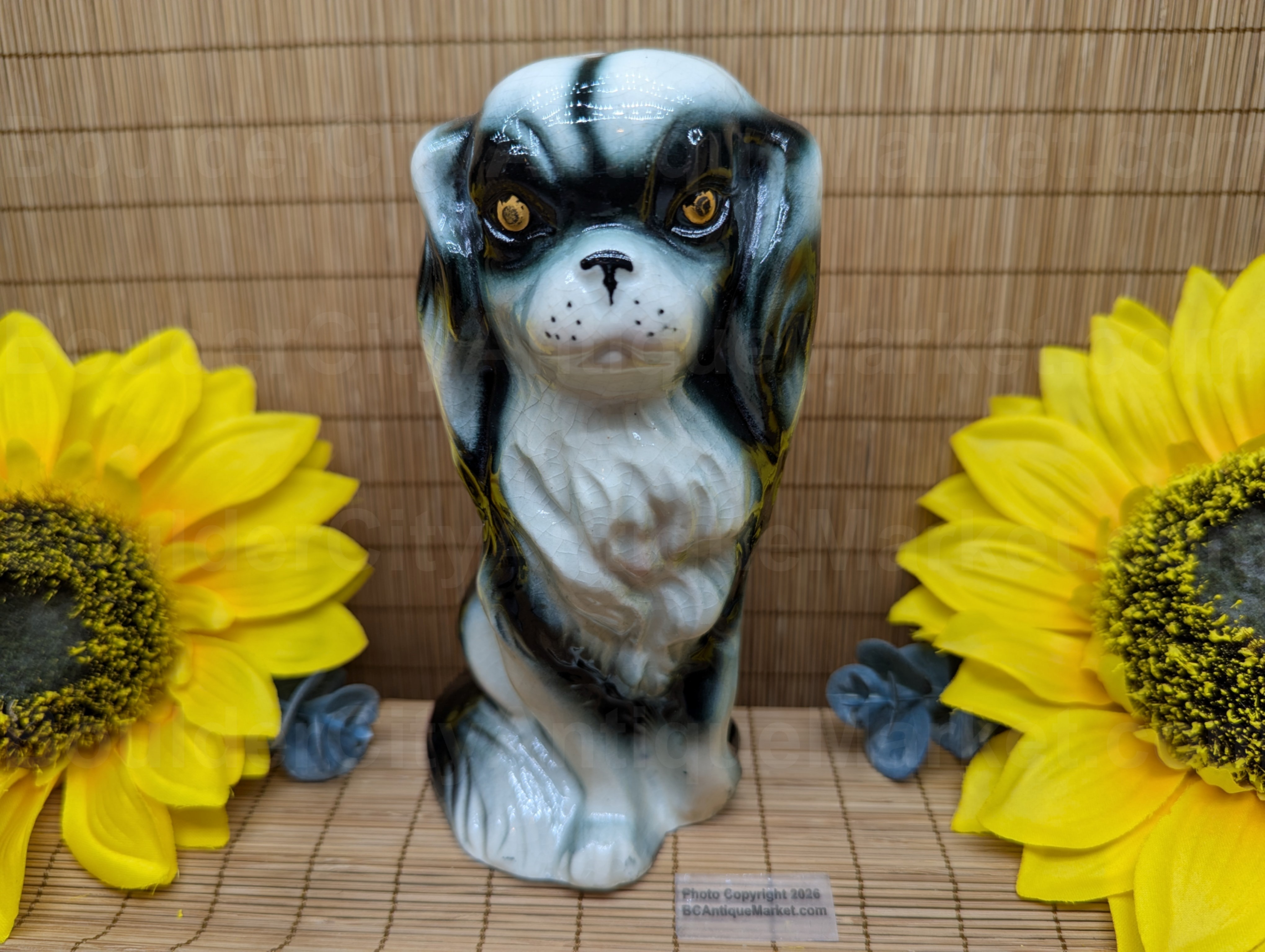 Antique German Porcelain Pekinese