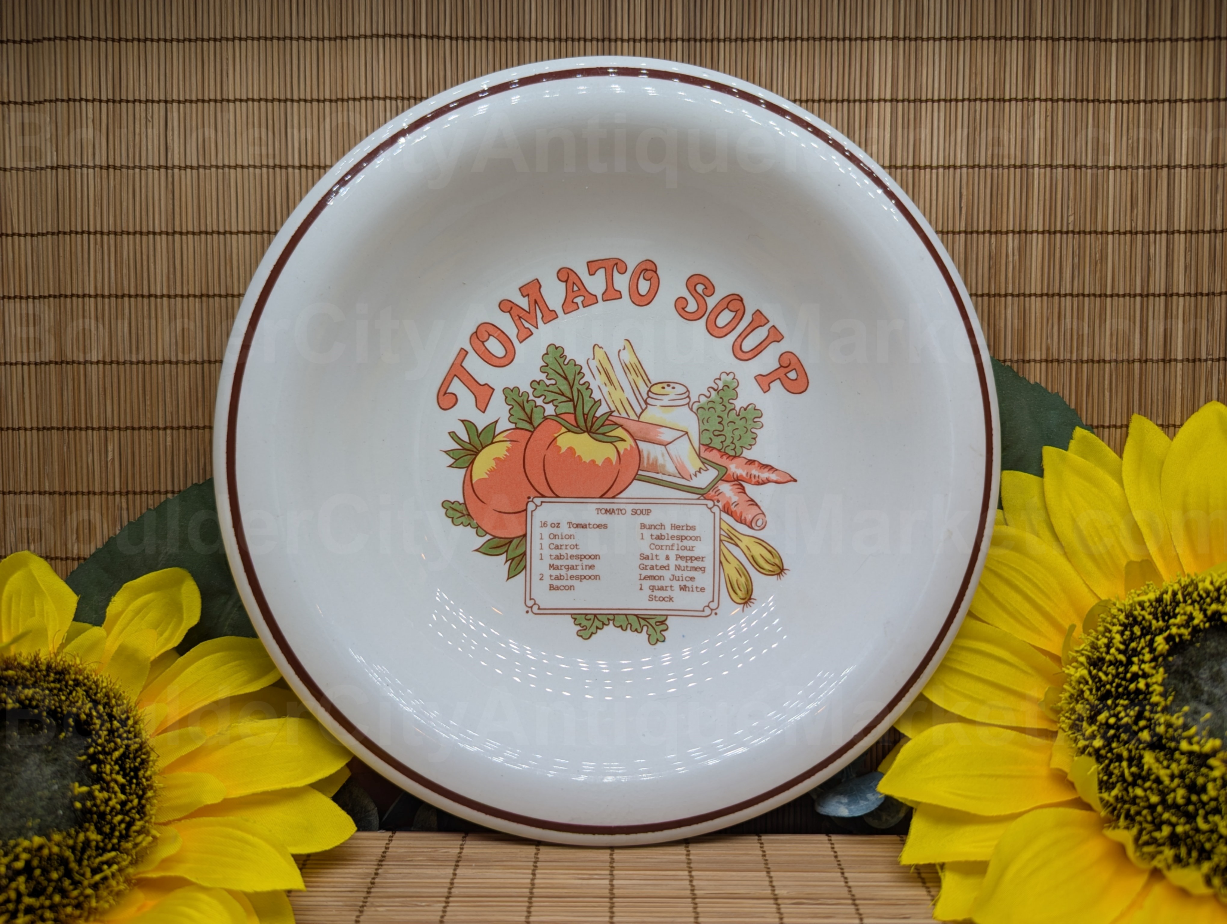 Tomato Soup Recipe Bowl