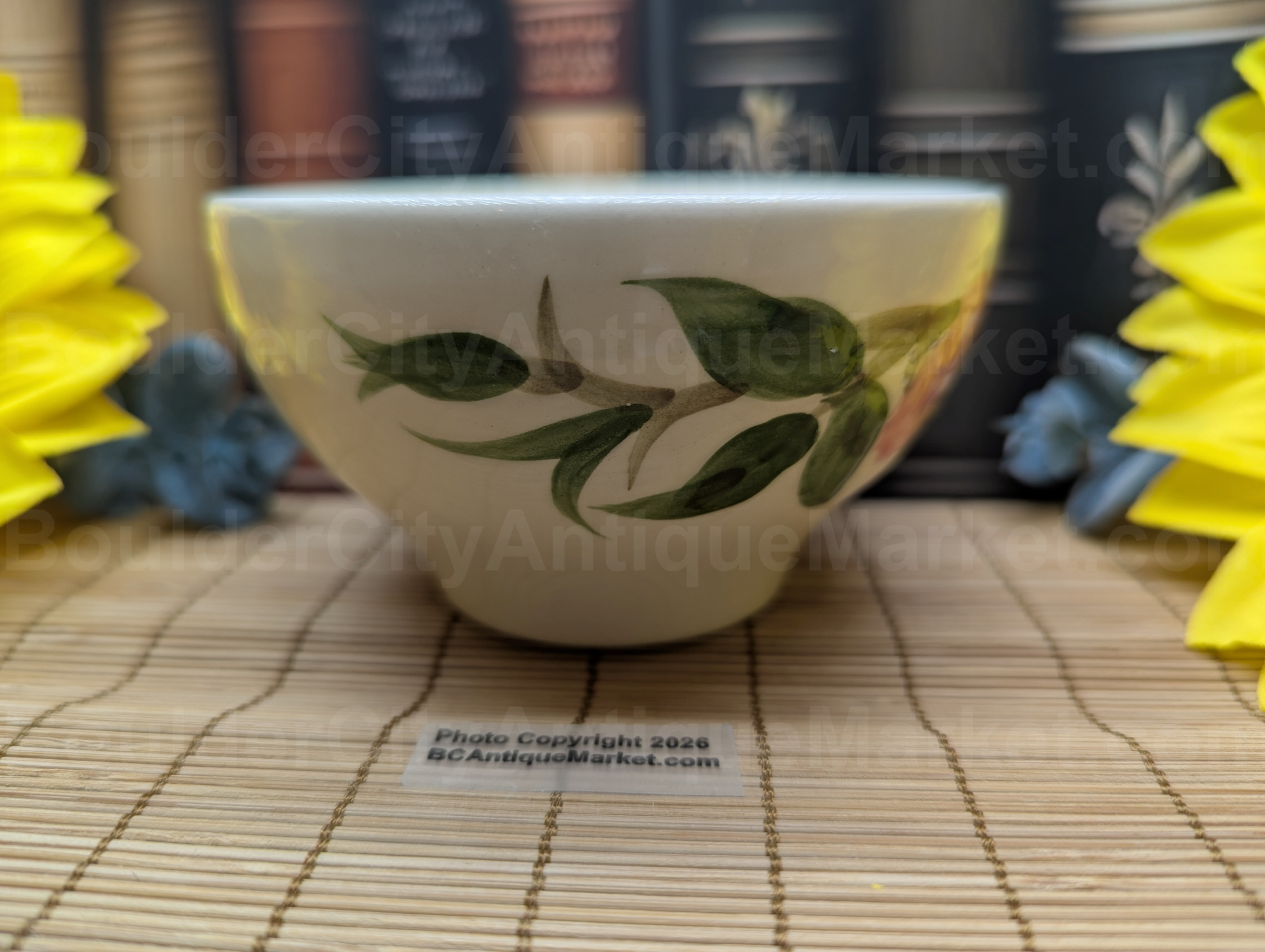 Desert Rose Cup, Brown Green Handle 1979-1984