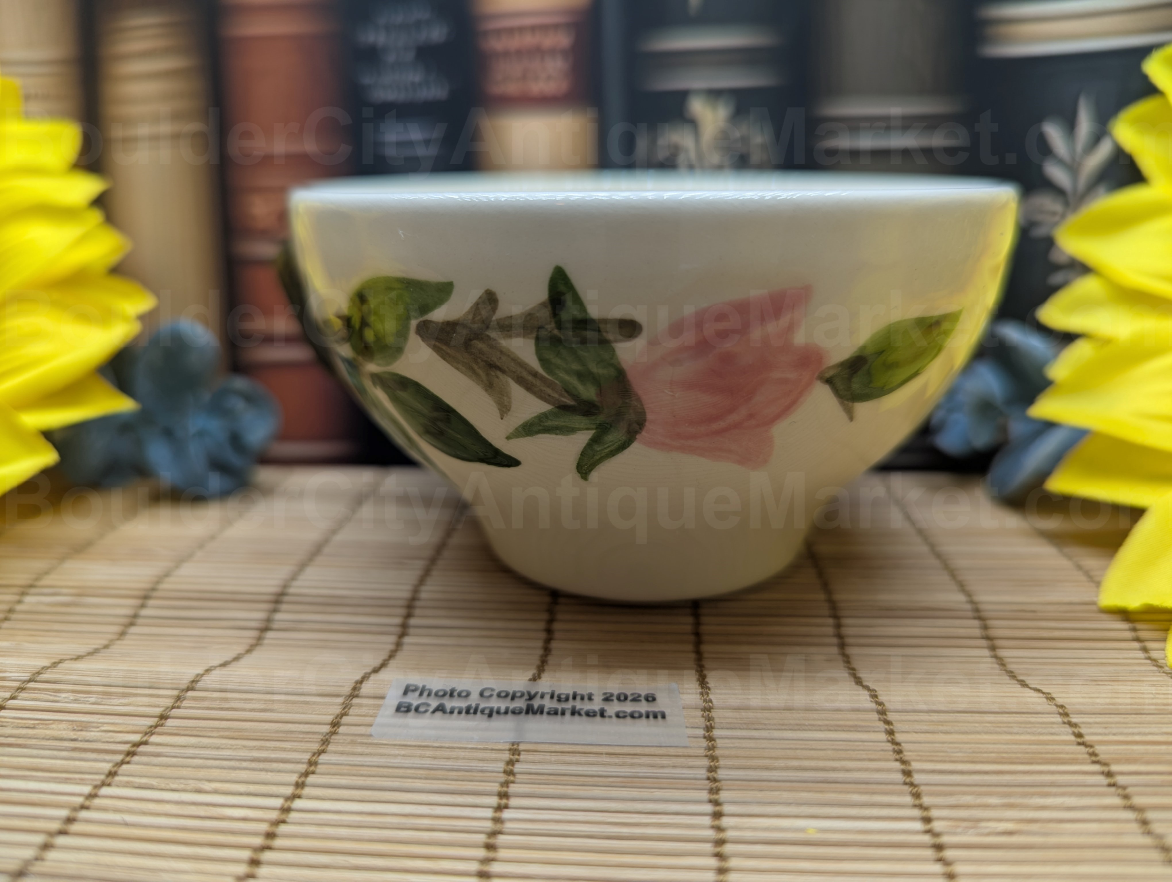 Desert Rose Cup, Brown Green Handle 1979-1984
