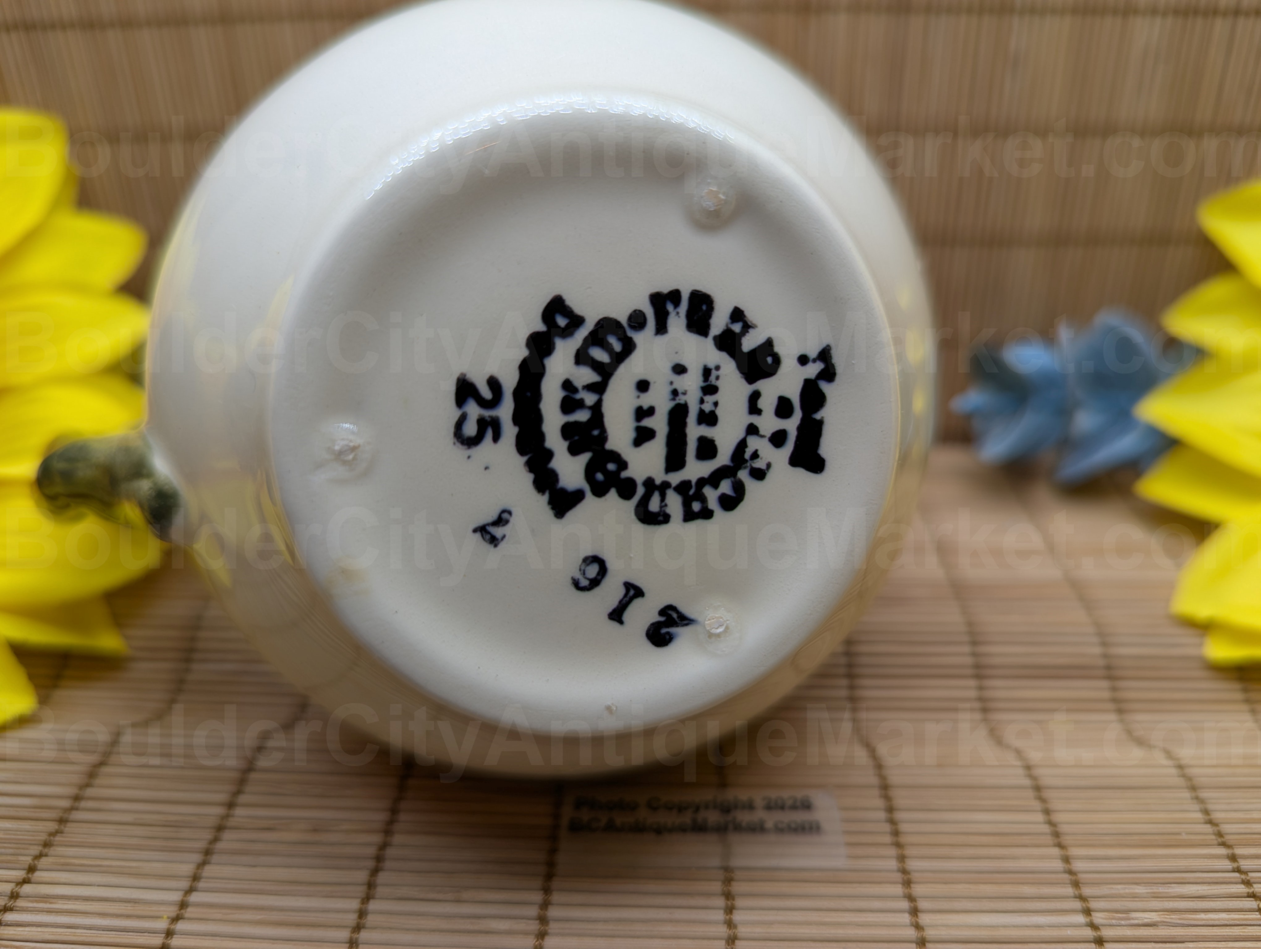 Desert Rose Creamer 1940-1947