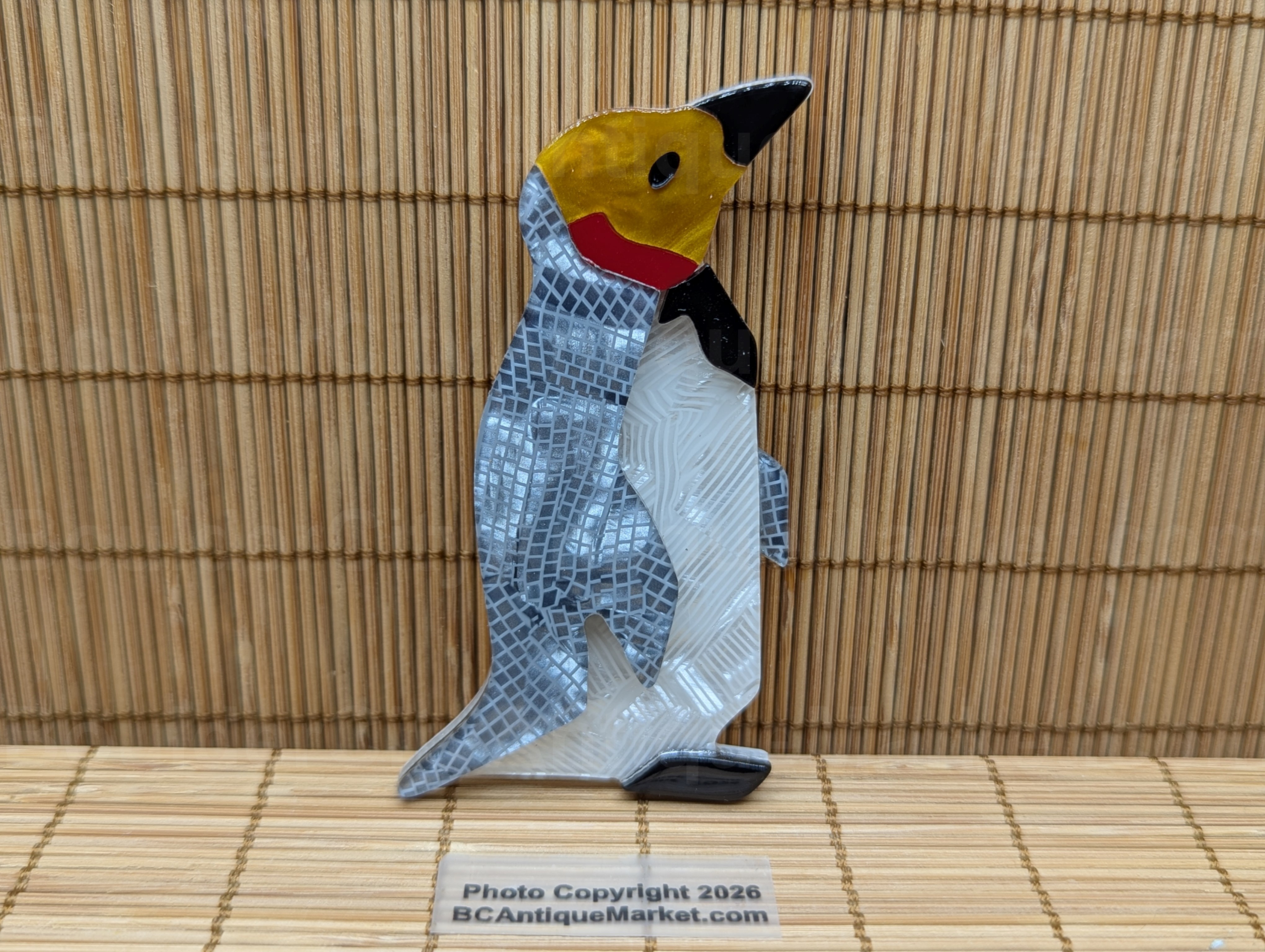 Penguin Acrylic Brooch 802