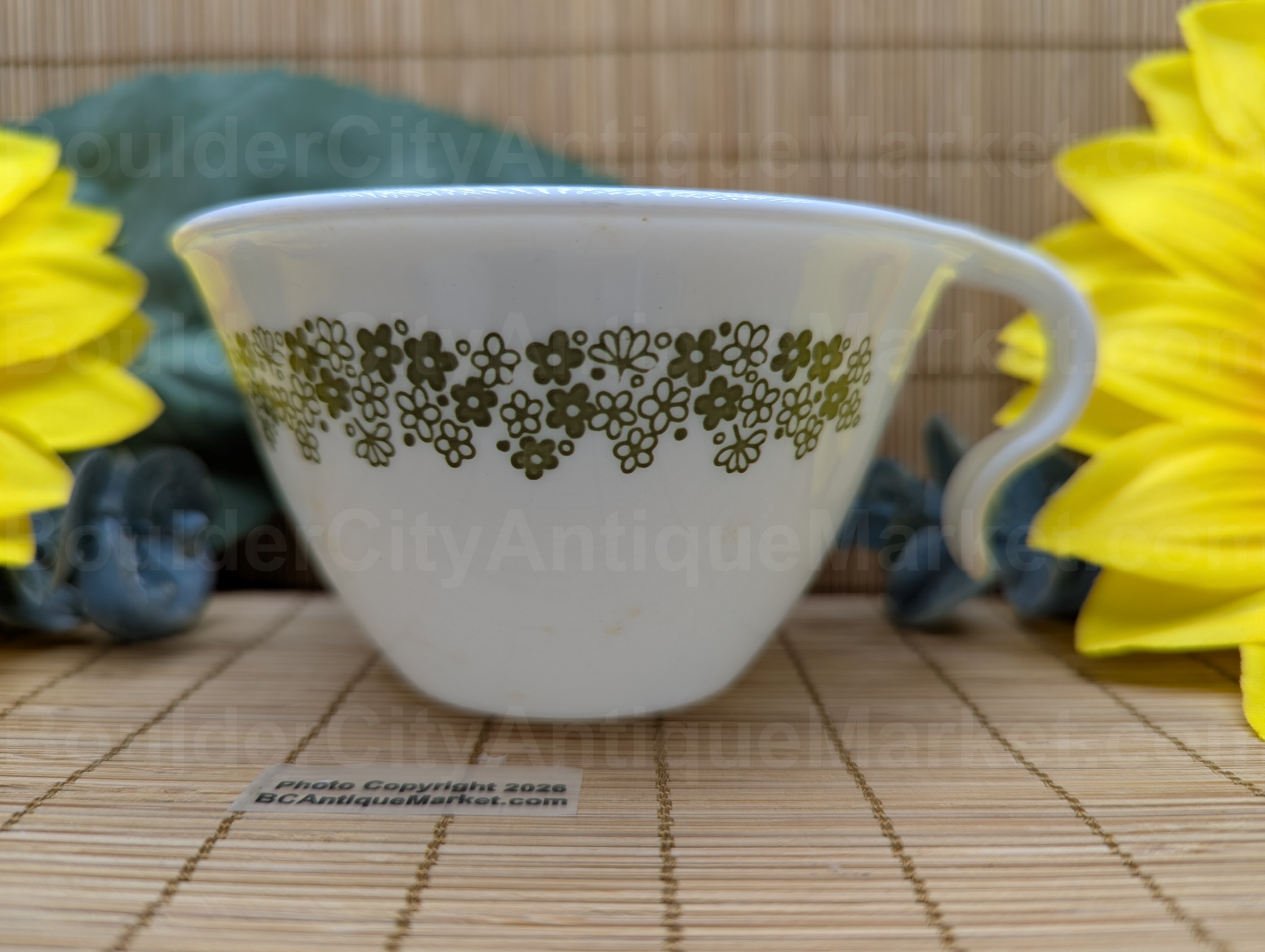 Spring Blossom Green Corelle Hooked Cup