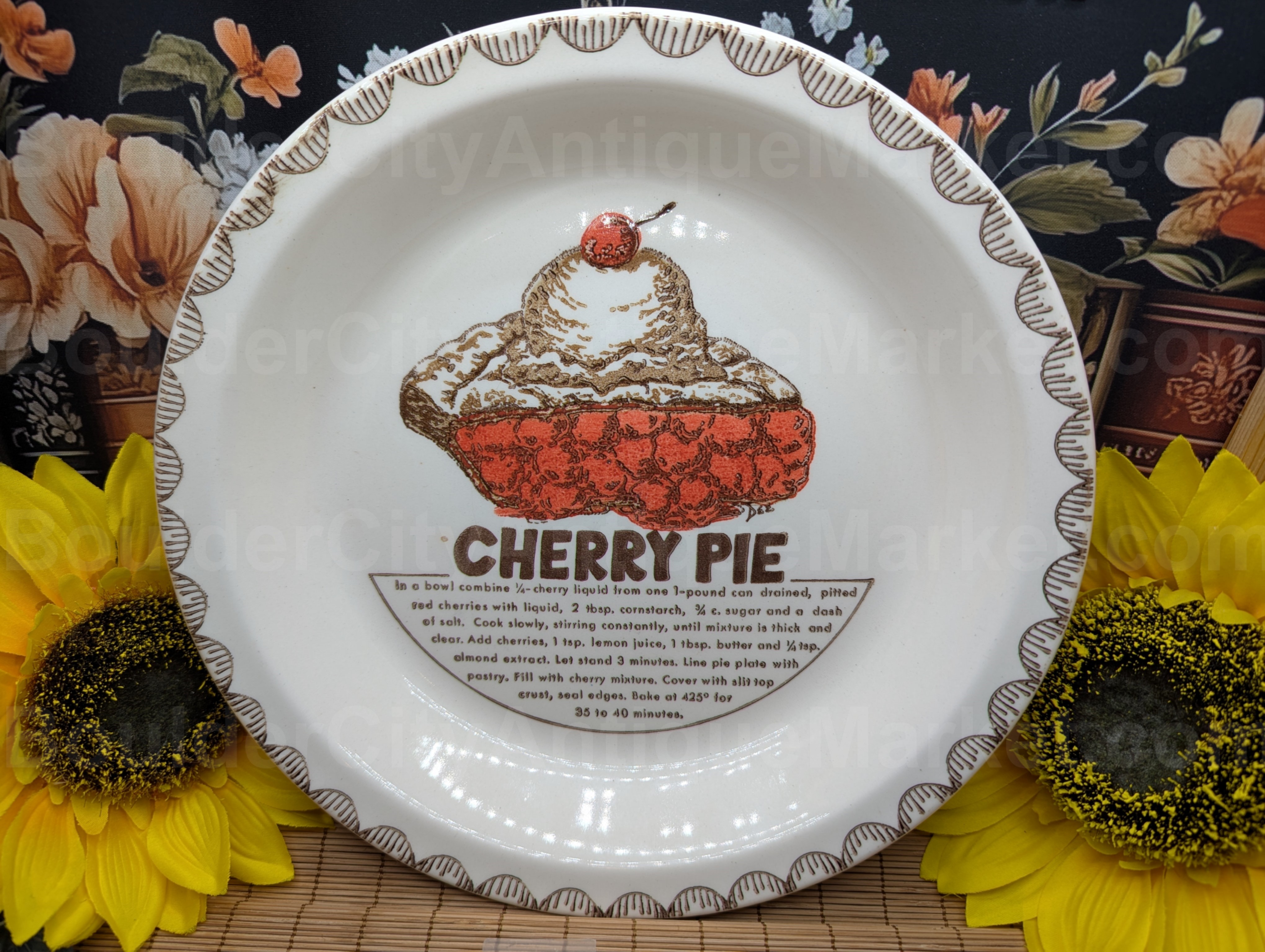 Cherry Pie Recipe Dish